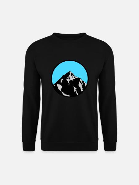 mountain - Unisex Sweatshirt - black