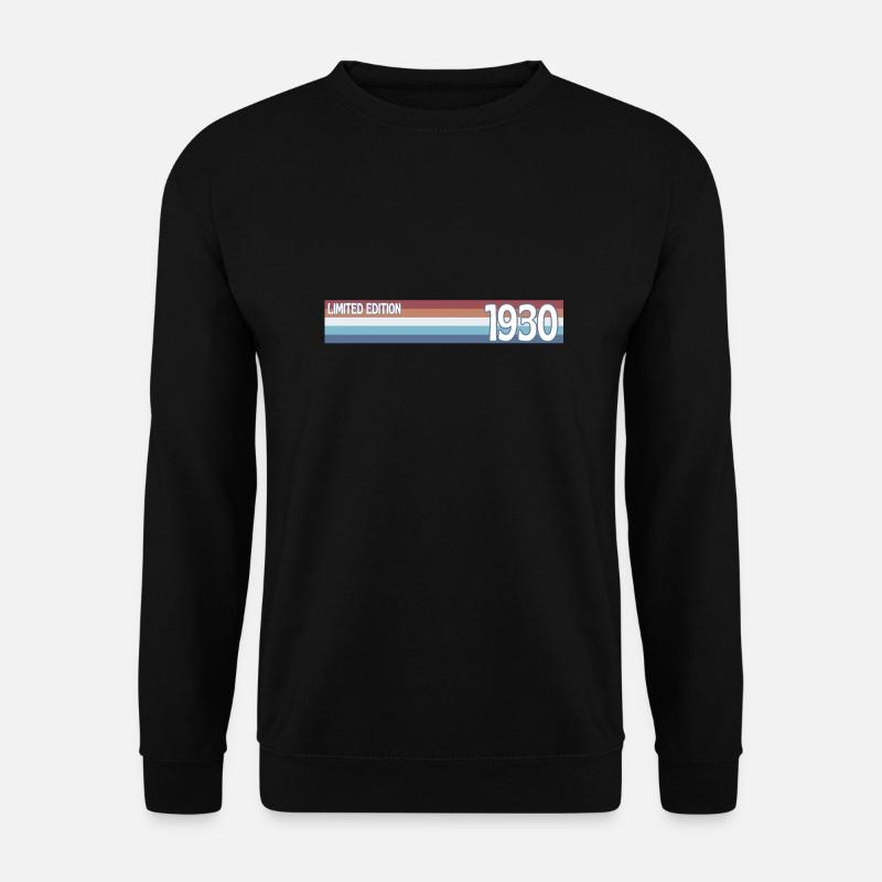 Retro 1930 Limited Edition - Unisex Sweatshirt - black