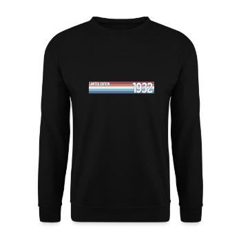 rétro 1932 limited edition - Sweat-shirt Unisexe - noir - Devant - Alina (178cm) & Michal (187cm)