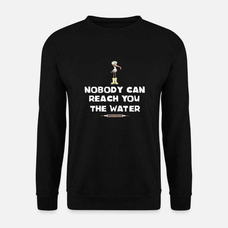 Sprichwort - Englisch Küsten Einhorn Redewendungen - Unisex Pullover - Schwarz