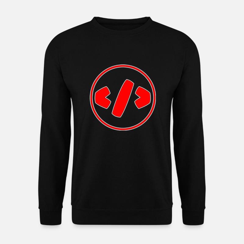 Codage du logo - Sweat-shirt Unisexe - noir