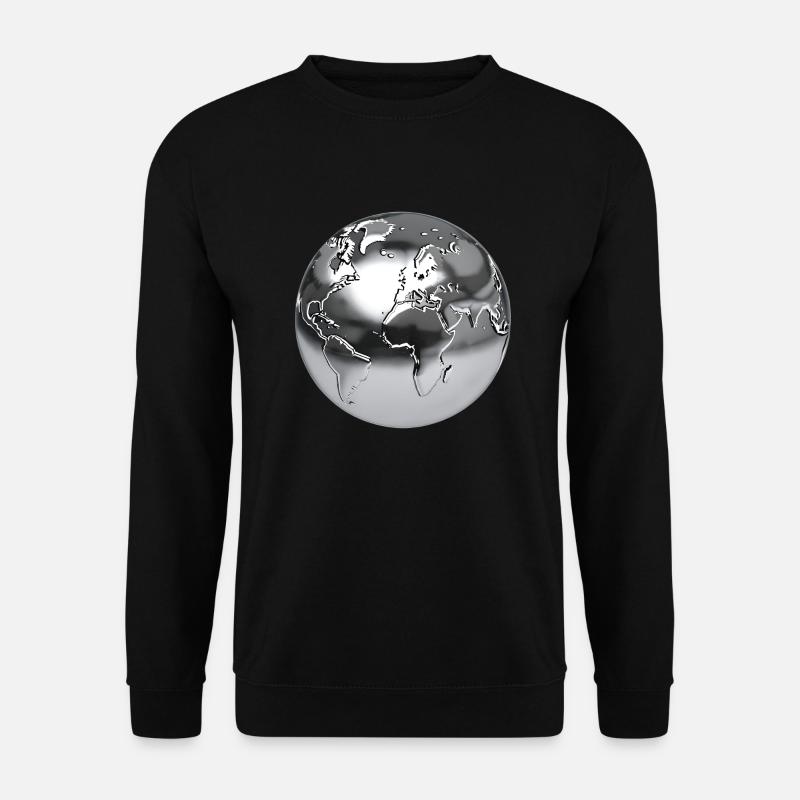 Planet Erde - Unisex Pullover - Schwarz