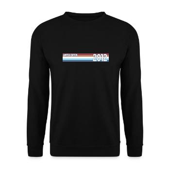 rétro 2012 limited edition - Sweat-shirt Unisexe - noir - Devant - Alina (178cm) & Michal (187cm)