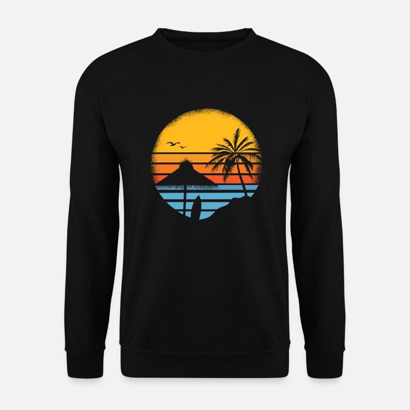 841 Surf Endless Summer Stoked Otter 841 - Sweat-shirt Unisexe - noir
