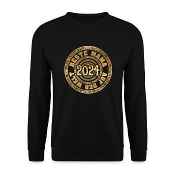 2024 - Sweat-shirt Unisexe - noir - Devant - Alina (178cm) & Michal (187cm)
