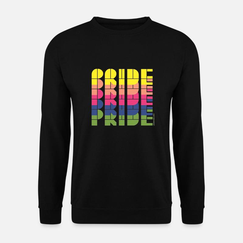 Pride Everyday Design LGBTQ+ - Unisex Sweatshirt - black