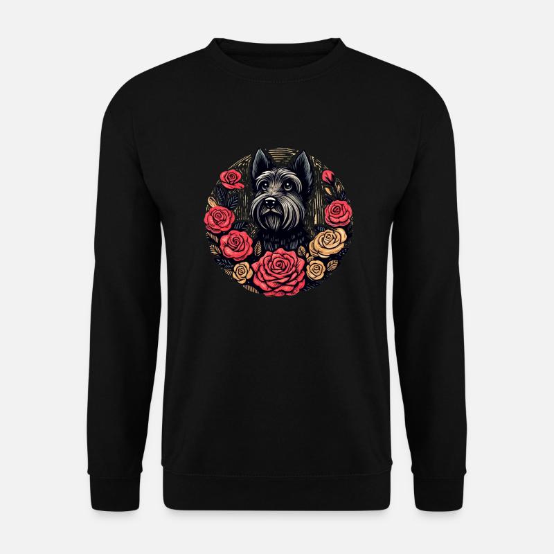 Scottish Terrier - Unisex Pullover - Schwarz