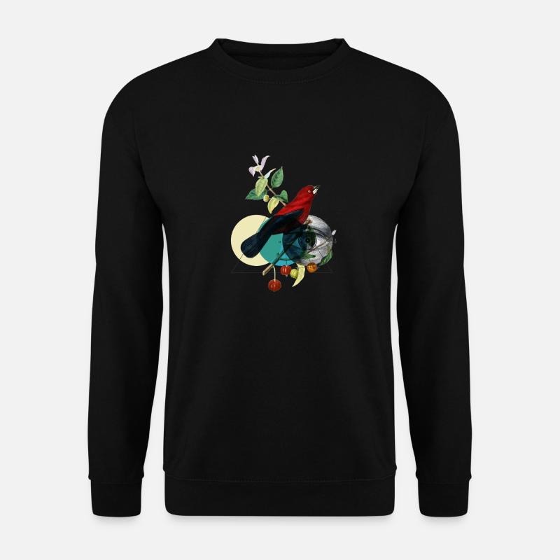 Birds eye - Unisex Pullover - Schwarz