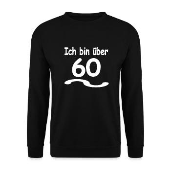 Opa - Unisex Pullover - Schwarz - Vorne - Alina (178cm) & Michal (187cm)