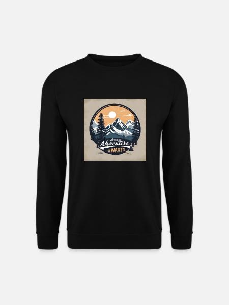Mountain Warts - Unisex Pullover - Schwarz