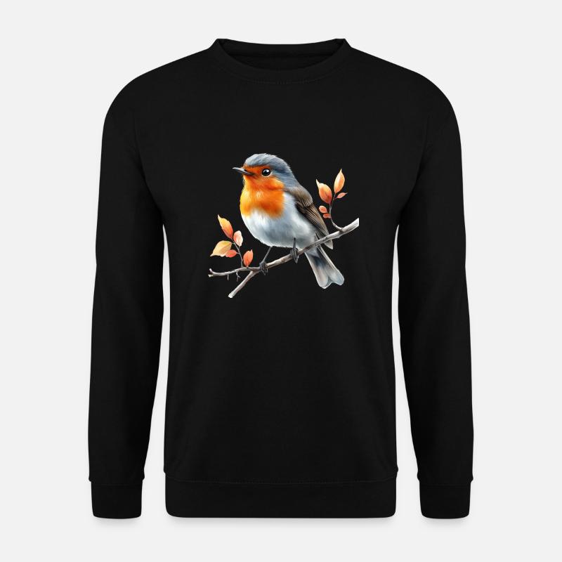 Robin - Unisex Sweatshirt - black