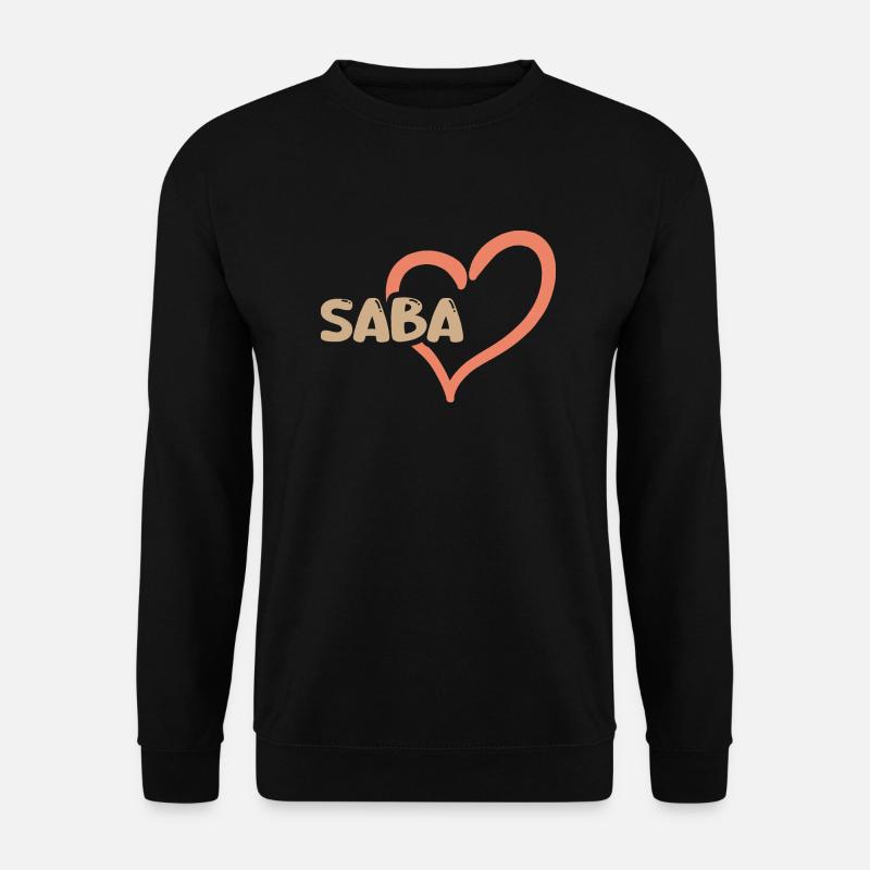 Saba als Saba - Unisex Pullover - Schwarz