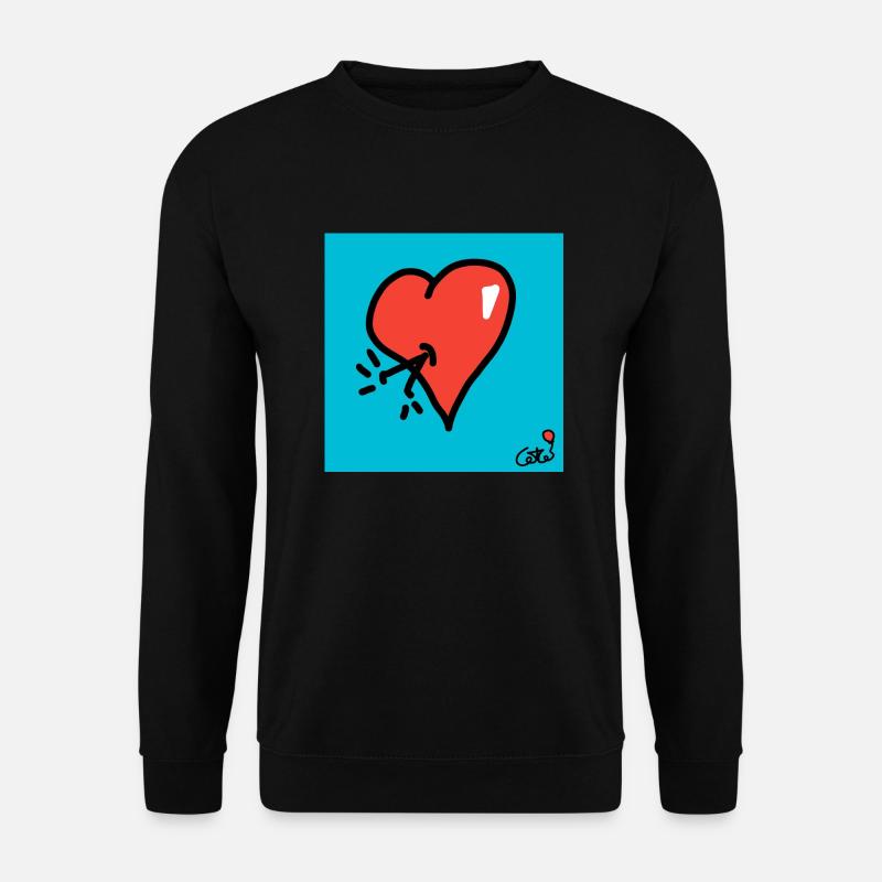 Kuoro verliebt - Unisex Pullover - Schwarz