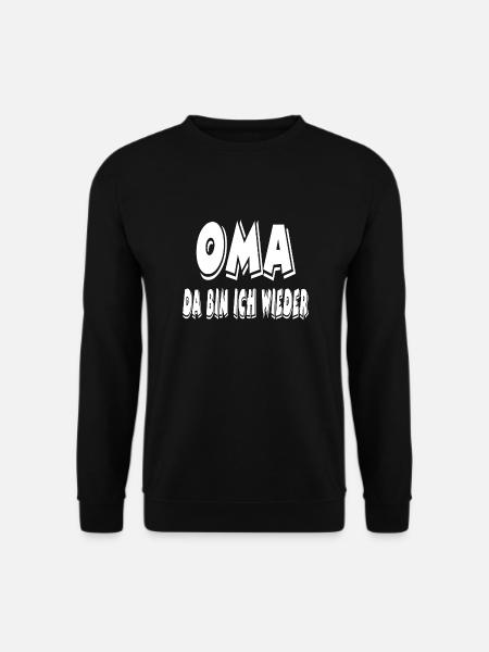 Oma - Unisex Pullover - Schwarz