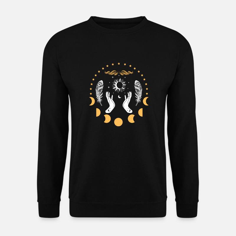 Wicca hands - Witch amulet - Unisex Sweatshirt - black