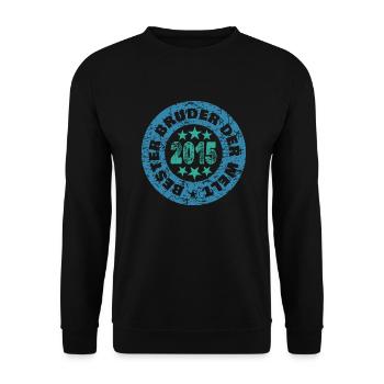 Siblings 2015 - Unisex Sweatshirt - black - Front - Alina (178cm) & Michal (187cm)