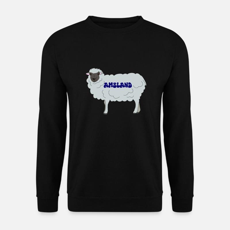 Ameland Schaf - Unisex Pullover - Schwarz