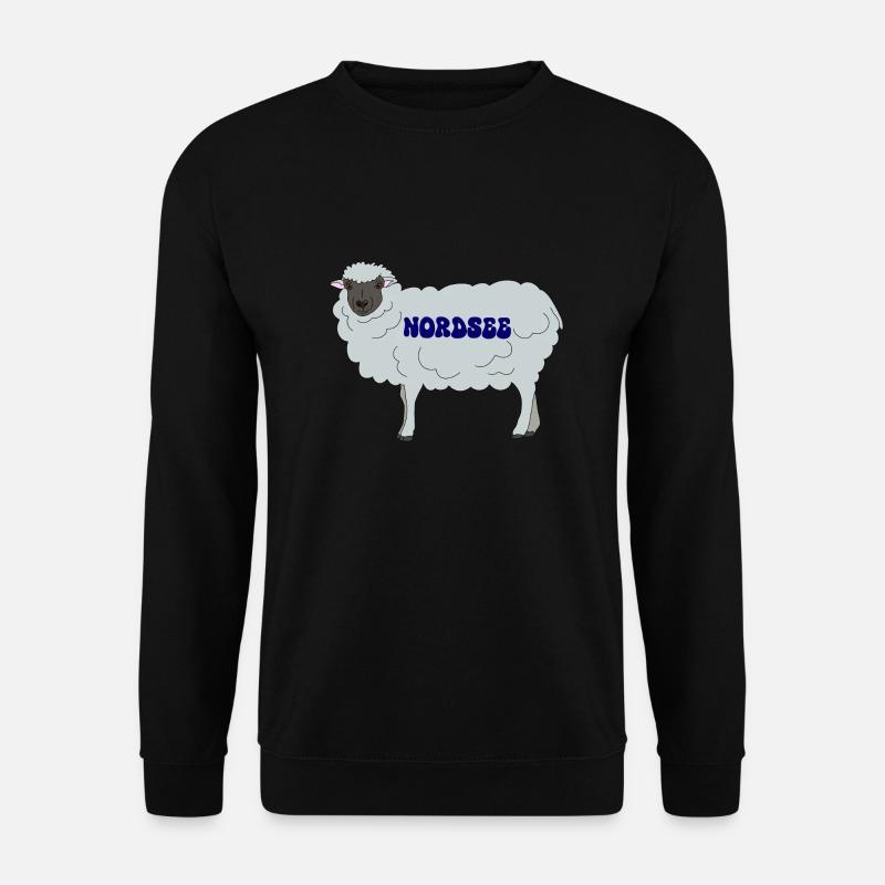 Nordsee - Unisex Pullover - Schwarz
