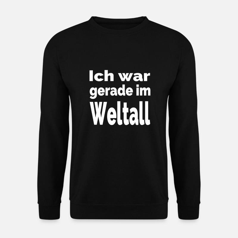 Weltall - Unisex Pullover - Schwarz
