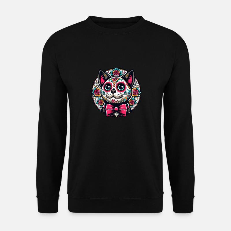 Sugar Skull Gift - Unisex Sweatshirt - black