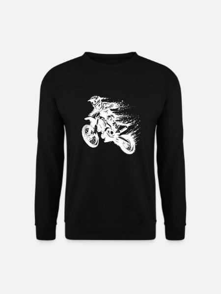 motorsport hobby terrängmaskin i hopp - Unisextröja - svart