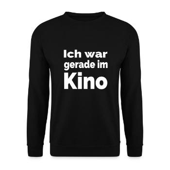 Kino - Unisex Pullover - Schwarz - Vorne - Alina (178cm) & Michal (187cm)