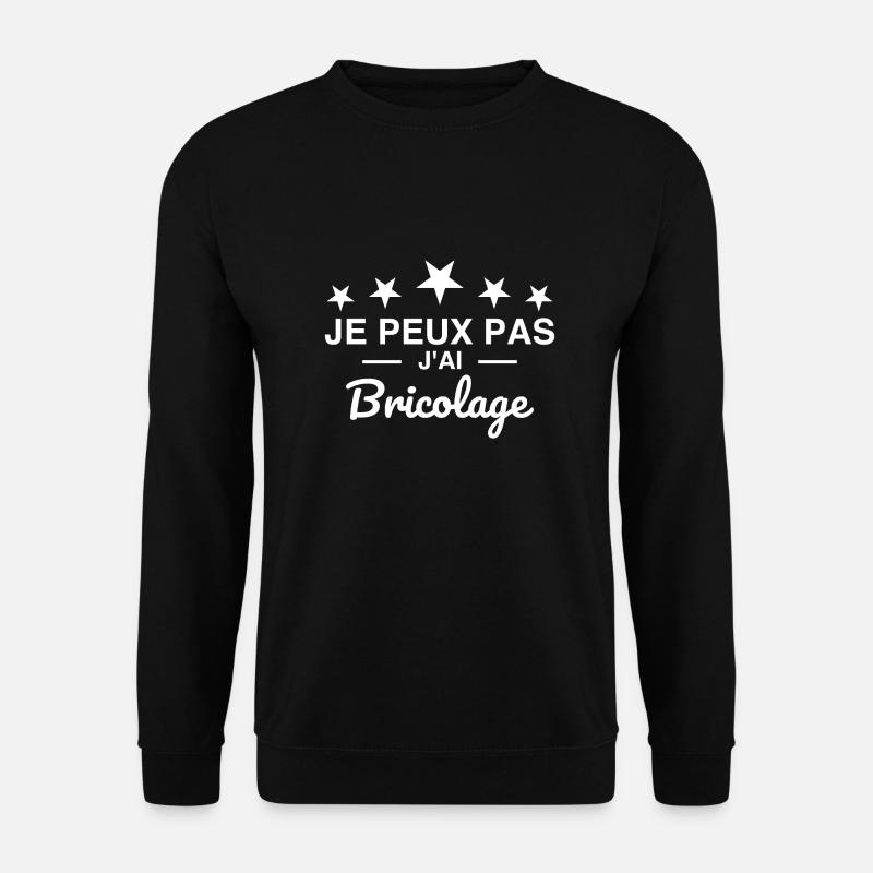 Ich kann nicht DIY - Unisex Pullover - Schwarz