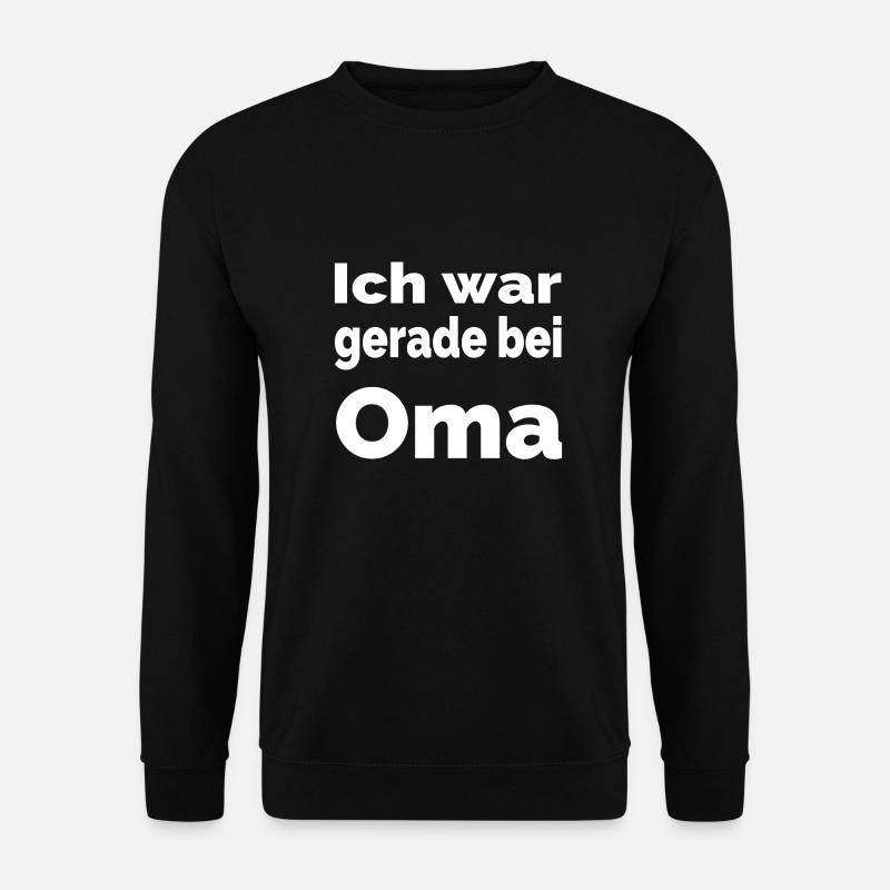 Oma - Unisex Pullover - Schwarz