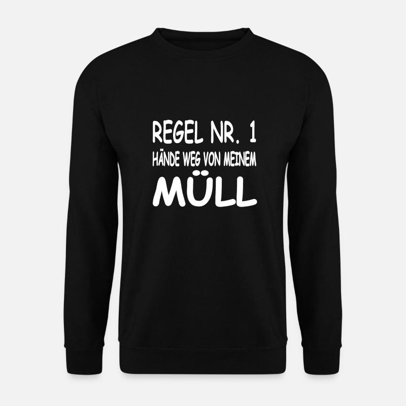 Müll - Unisex Pullover - Schwarz