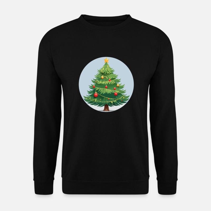 Christmas tree - Unisex Sweatshirt - black