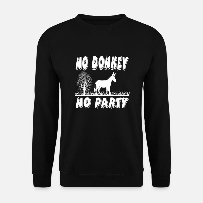 Donkey - Unisex Sweatshirt - black