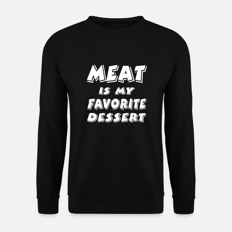 Fleisch - Unisex Pullover - Schwarz