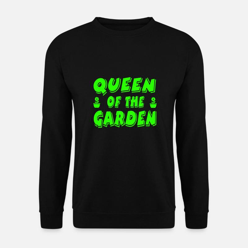 Garten - Unisex Pullover - Schwarz