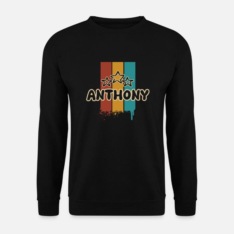 Anthony - Unisex Sweatshirt - black
