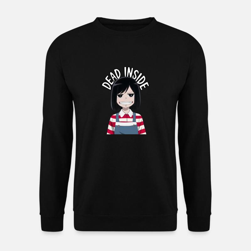 Dead inside Little Girl - Unisex Pullover - Schwarz
