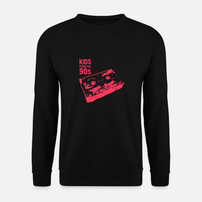 Kids from the 90s - red flavor - Unisex Pullover - Schwarz