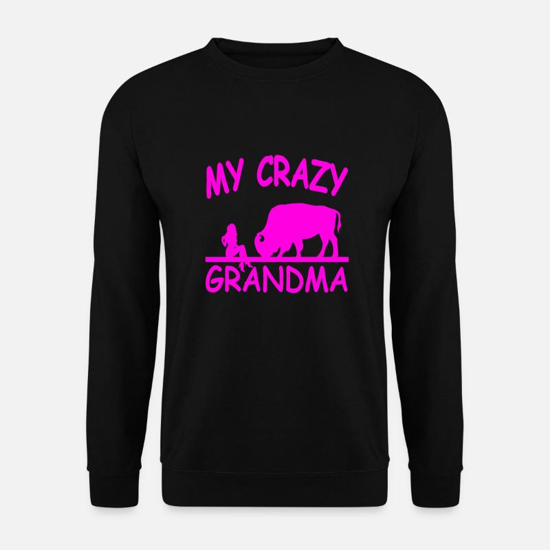 Oma - Unisex Pullover - Schwarz