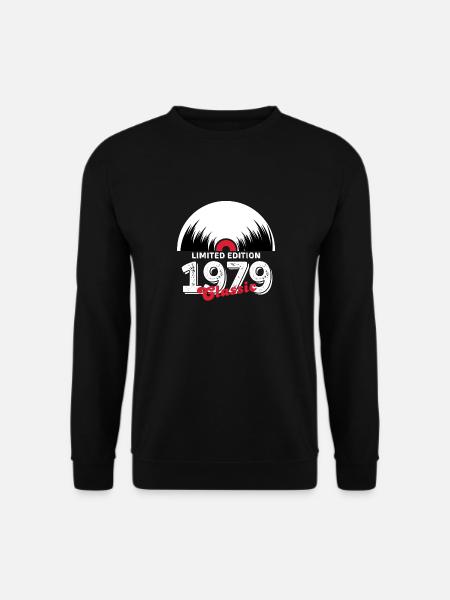 Limited edition 1979 Classic vinyl - Unisex Sweatshirt - black