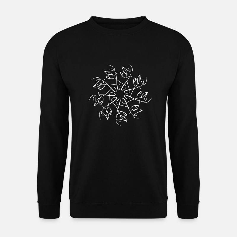 Lea Name Name Mandala - Unisex Sweatshirt - black