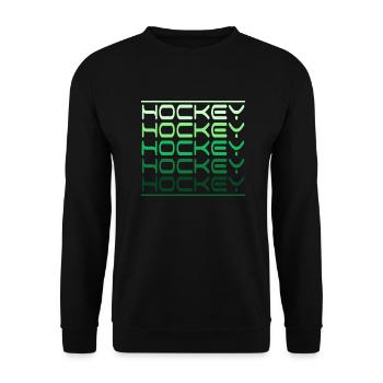 Hockey Hockey sur gazon Club de hockey - Sweat-shirt Unisexe - noir - Devant - Alina (178cm) & Michal (187cm)