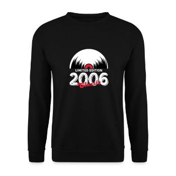 Limitierte Auflage 2006 Classic Vinyl - Unisex Pullover - Schwarz - Vorne - Alina (178cm) & Michal (187cm)