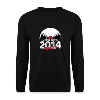 Limited edition 2014 Classic vinyle - Sweat-shirt Unisexe - noir - Devant - Alina (178cm) & Michal (187cm)