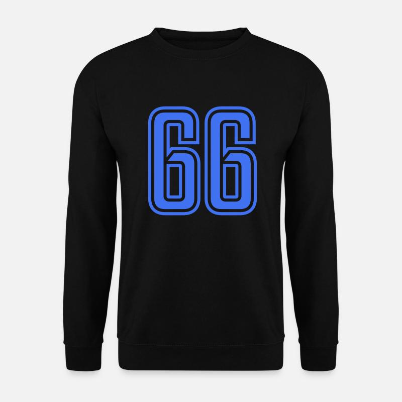 66 - Unisex Pullover - Schwarz
