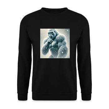 Souleil Fenix - Unisex Sweatshirt - black - Front - Alina (178cm) & Michal (187cm)