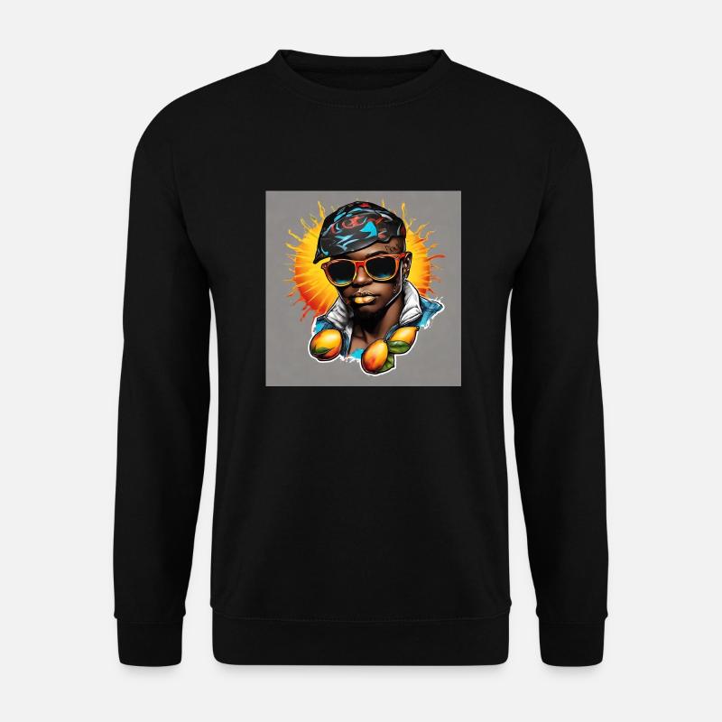MANGO TRIBE - Unisex Pullover - Schwarz