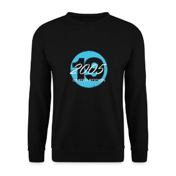 19 years old limited edition - Unisex Sweatshirt - black - Front - Alina (178cm) & Michal (187cm)