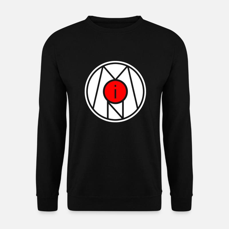 Moin Symbol Zeichen Stempel - Unisex Pullover - Schwarz