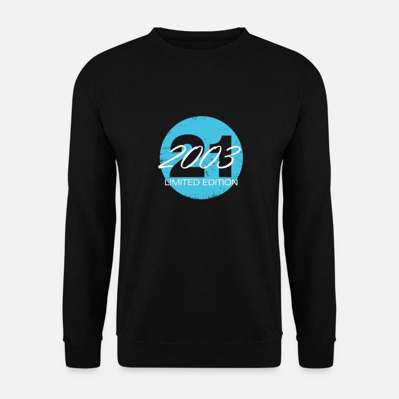 21 years old limited edition - Unisex Sweatshirt - black