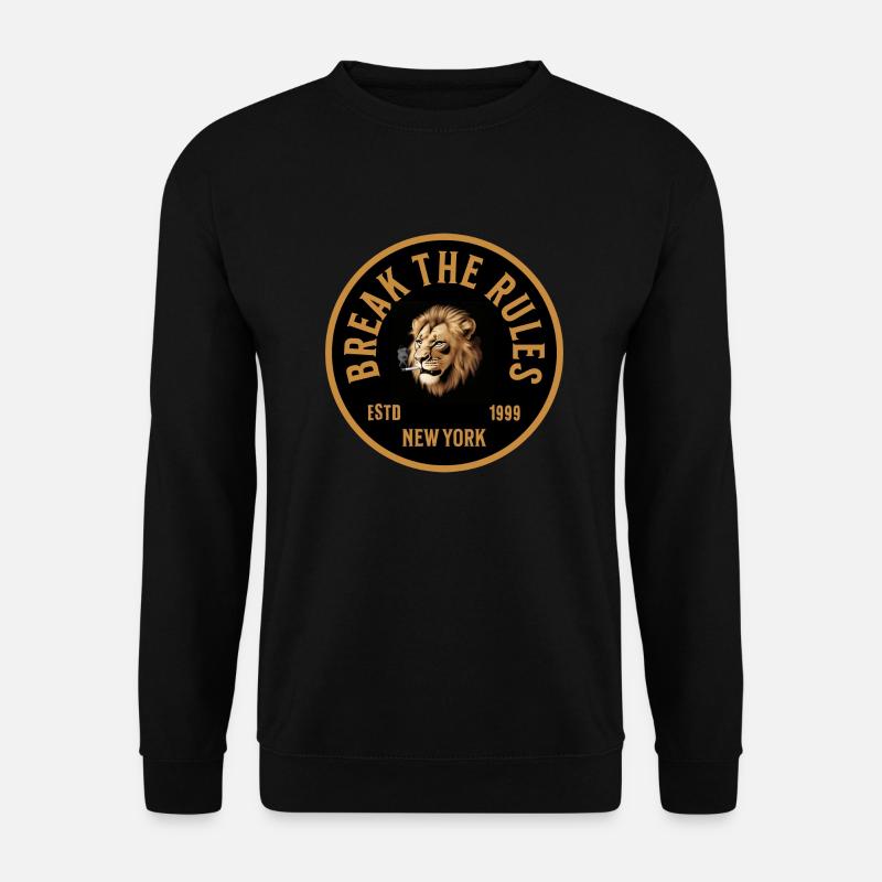 Break The Rules - Unisex Pullover - Schwarz