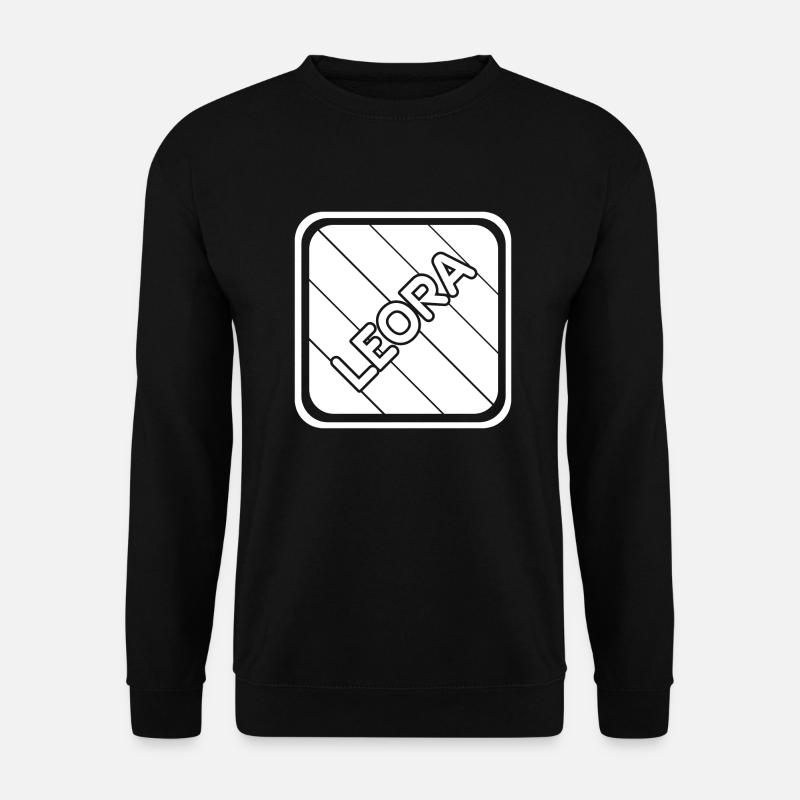 Prénom Leora - Sweat-shirt Unisexe - noir